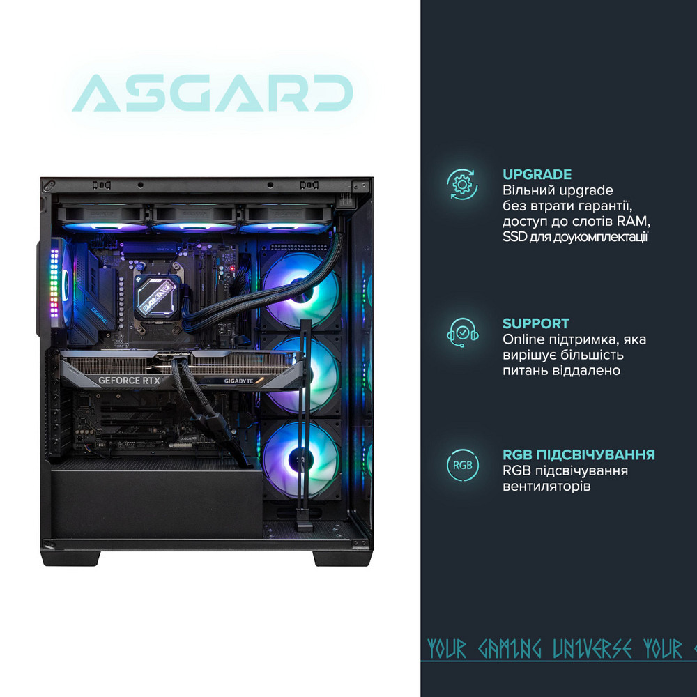 Персональний комп'ютер ASGARD (A78X3D.32.S10.57.7238) ( 24364 ) Харків - фото 5