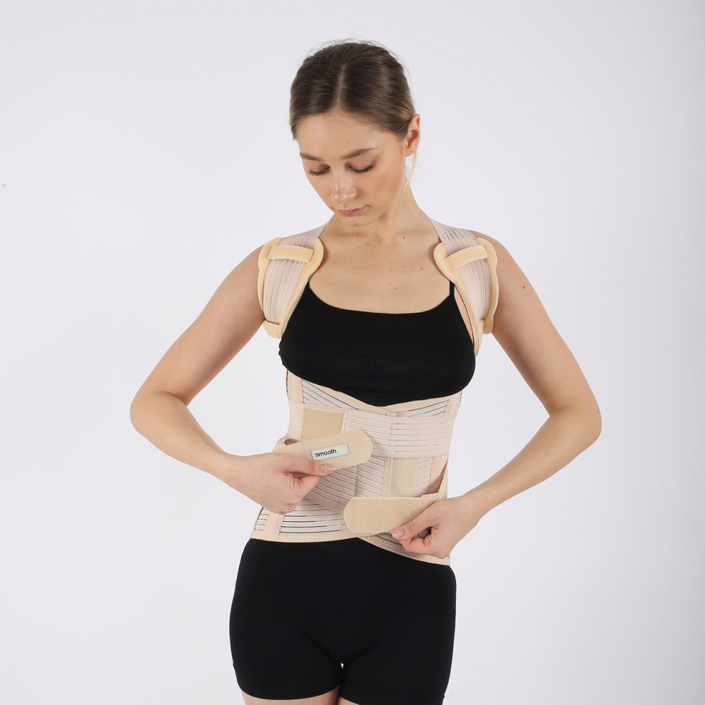 Бандаж грудопоперековий ортопедичний ORTHOPEDICS MEDICAL CAS330K, коректор постави, Розмір L Кам'янець-Подільський - фото 8