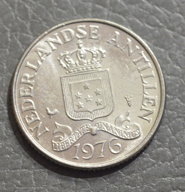 Нідерландські Антіли 25 центів 1976 рік Полтава - фото 1