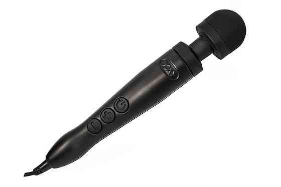 Вібромасажер DOXY Die Cast 3 Matt Black, дуже потужний, живлення 220В, металевий корпус Sex Aura Київ