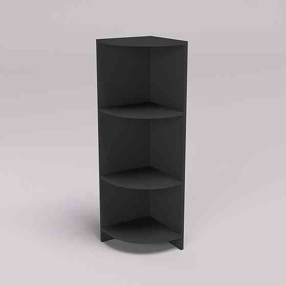 Тумба офісна ОКМ-1 угловая, Антрацит, 320/320/1080 Львів