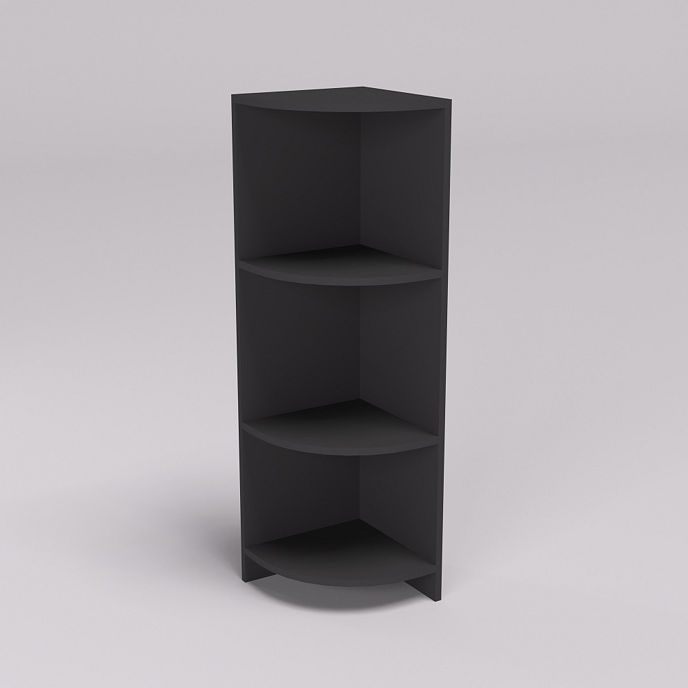 Тумба офісна ОКМ-1 угловая, Антрацит, 320/320/1080 Львів - фото 2