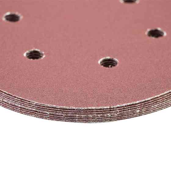 Шлифовальный круг 6 отверстий Ø150мм P150 (10шт) SIGMA (9122281) Ровно