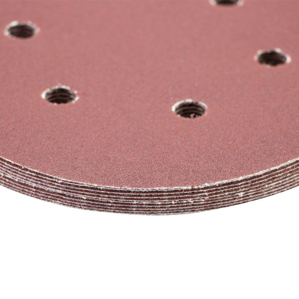 Шлифовальный круг 6 отверстий Ø150мм P150 (10шт) SIGMA (9122281) Ровно - изображение 4