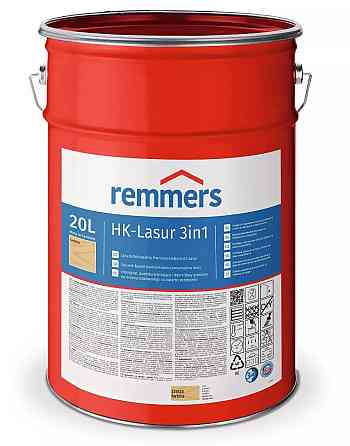 Лазур 3в1 преміум-класу Remmers HK-Lasur для захисту деревини 20 л Киев