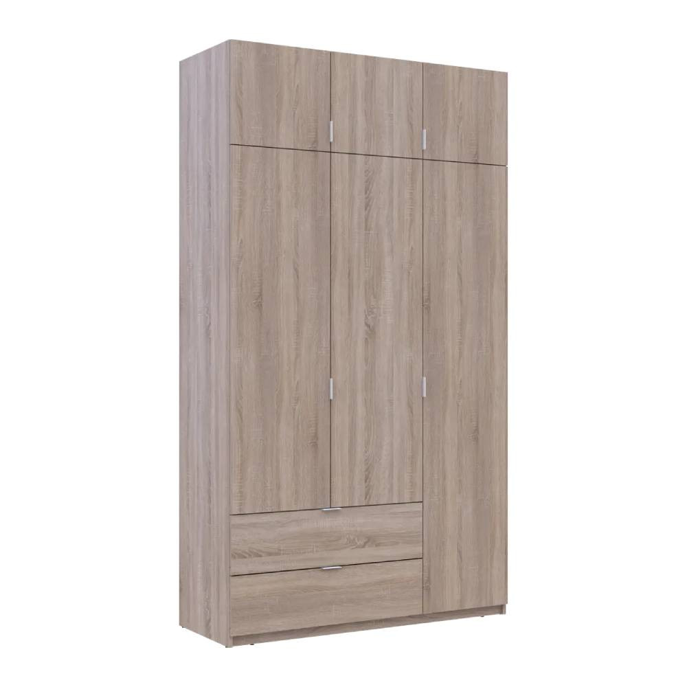 Шкаф для одежды Doros Лукас Дуб Сонома 3ДСП 135х50х240 DRS-011655 (80737803) Львов - изображение 5