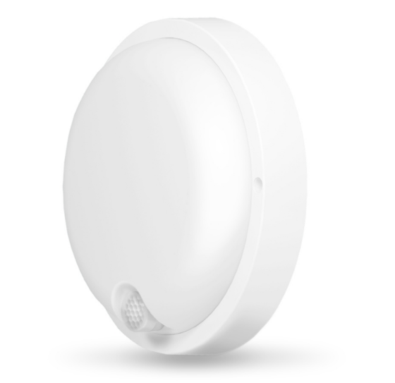 LED Світильник 12W 5000К IP54 круглий білий з датчиком ІК Videx Житомир