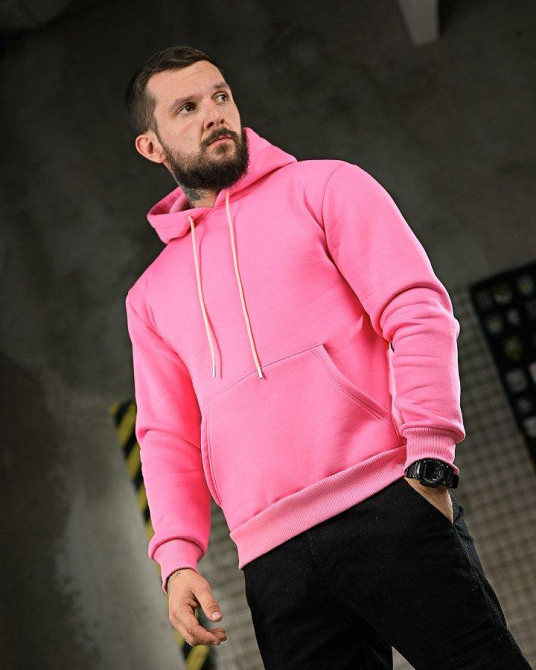 Милитари худи на флисе GENESIS AK47 pink ПП8070 Одесса - изображение 3