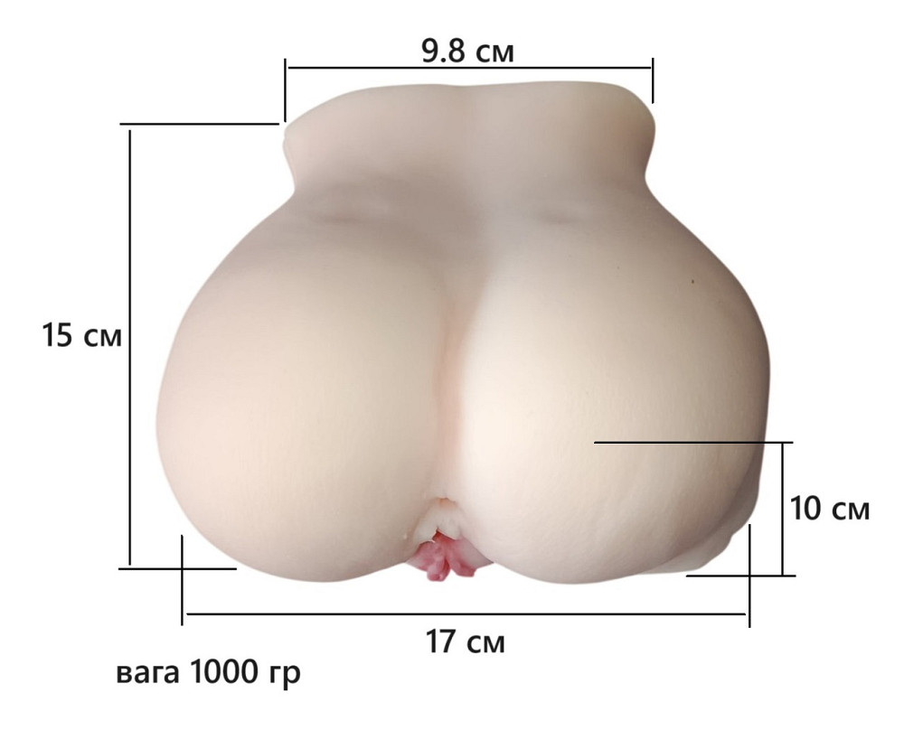 Мастурбатор з двома входами (вагіна та анус) OYO - Graceful Sophia, MT-025 Sex Aura Київ - фото 8