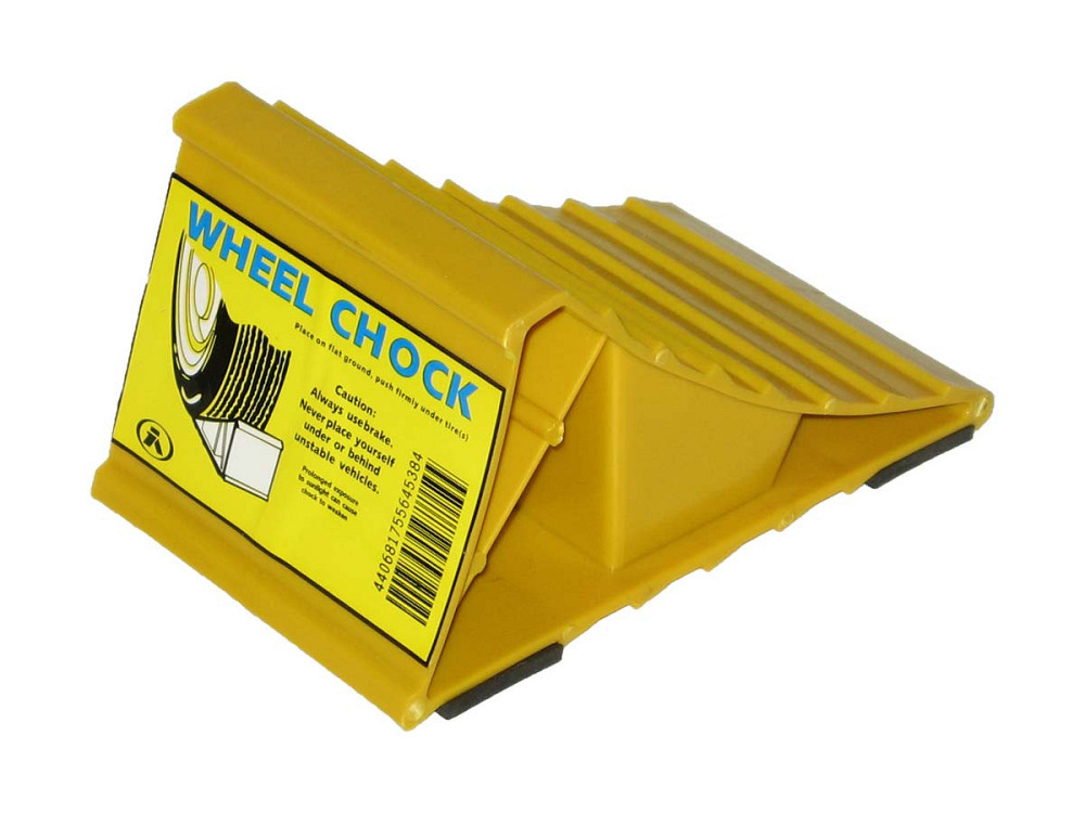 Упор під колесо (210х120х195 мм) пластиковий Вінниця - фото 1