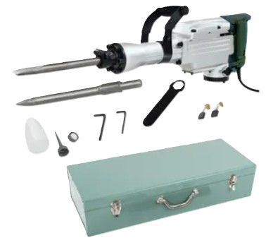 Професійний відбійний молоток BX-159 3200 Вт, 60 Дж, 1900 уд/хв, 2 долота, кейс, HEX-30 Одеса - фото 2