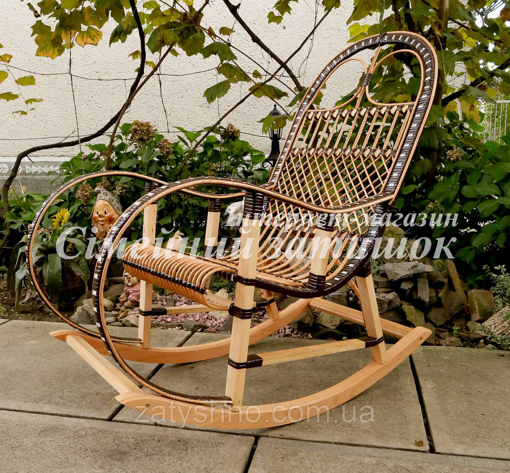 Крісло з натурального ротанга Київ - фото 1