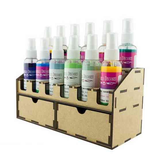 Настільний органайзер для спреїв та художніх фарб у баночках FDPO-262 Вінниця