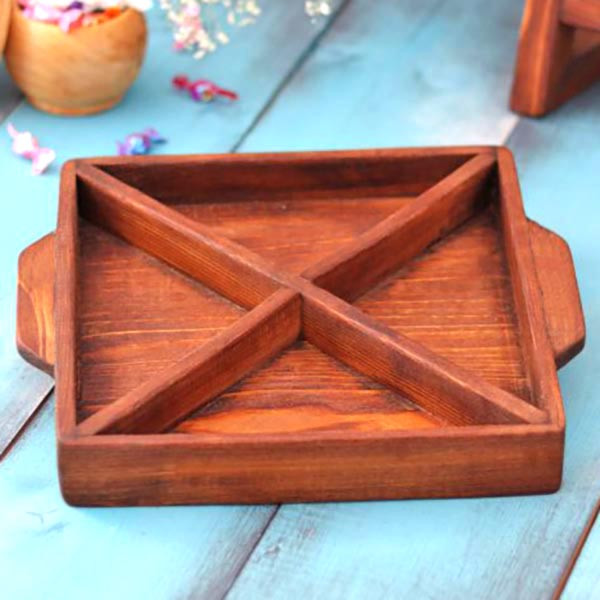 Менажница деревянная 