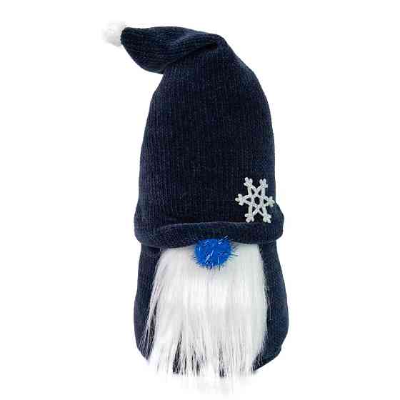 Фігурка Новорічний Гном великий синій 60608 висота 22 см Вінниця