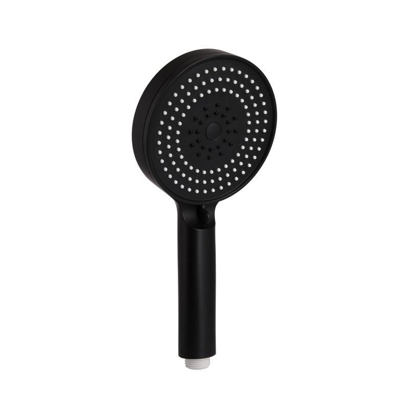 Лейка для ручного душа Qtap Rucni D 130 мм круглая QTRUC125BLM45951 Black Matt Харьков - изображение 1