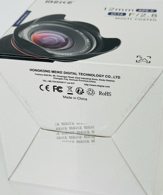 Фото Об’єктив Meike Optics Multi Coated 12 мм f/2.8 72 мм Sony E-mount. Харків - фото 2