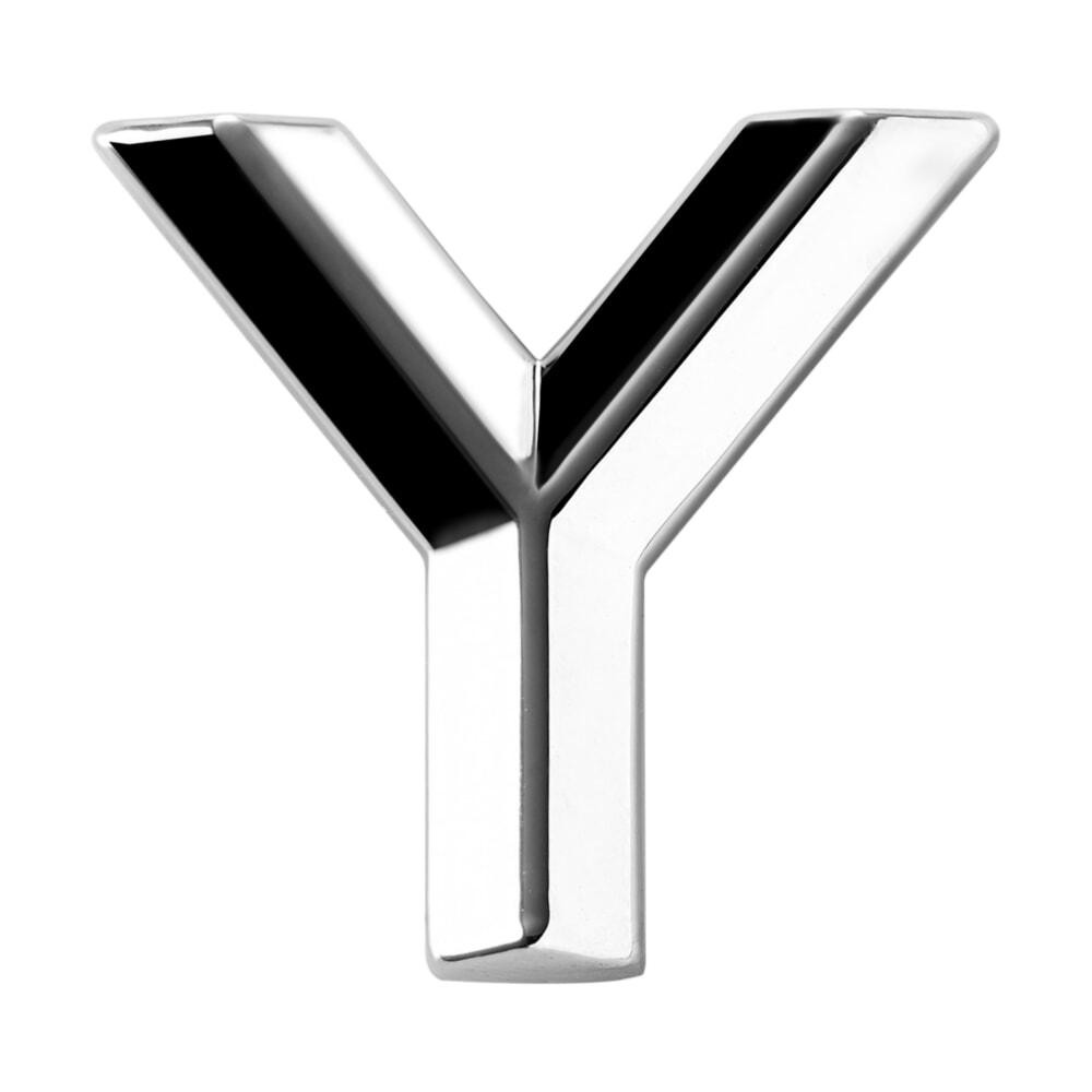 Наклейка 3 см (грань) Буква Y Киев - изображение 1