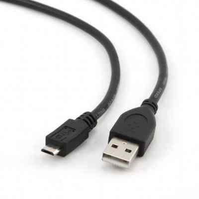 Дата кабель USB 2.0 AM to Micro 5P 0.1m Cablexpert (CCP-mUSB2-AMBM-0.1M) Вінниця