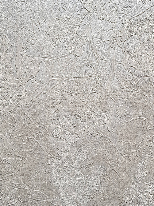 Шпалери вінілові на флізеліні гарячого тиснення DU&KA 1.06х10 вензель основа під штукатурку сірі коричневі Київ - фото 1