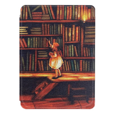 Чехол для электронной книги BeCover Smart Case Amazon Kindle Paperwhite 12th Gen. 2024 7" Library Girl (712856) Винница - изображение 2