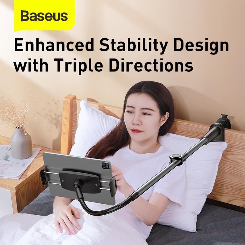 Тримач для мобiльного Baseus Otaku life rotary adjustment lazy holder Pro（Applicable for phone / ipad) gray Одеса - фото 10