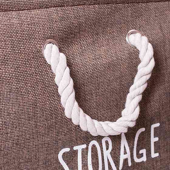 Yiwu Кошик для білизни 40×33×36 (см) м'який 47 (л) Коричневий HP-41-1 Коломия