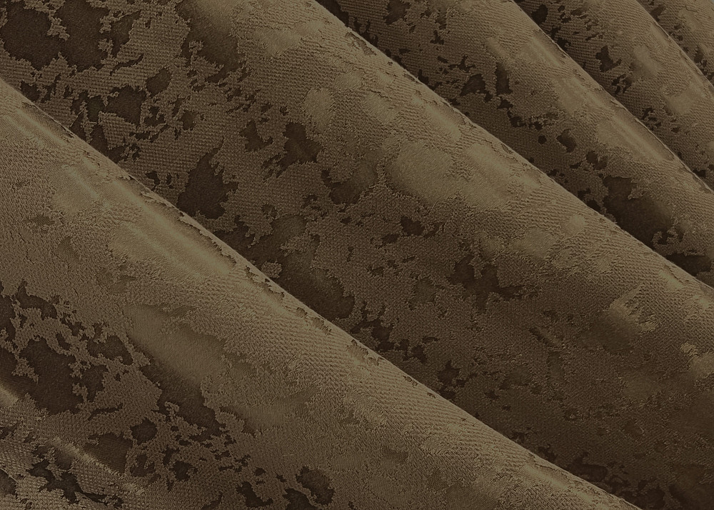 Комплект штор на люверсах VR-Textil Льон мармур Pavliani ХО № 1261ш Коричневий 150х250 см 2 шт (37-0314) Київ - фото 7