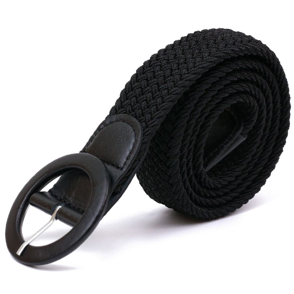 Жіночий текстильний ремінь Vintage 20821 Чорний Київ - фото 5