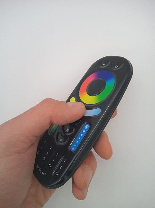 Milight Пульт керування 4-х зонний бездротовий Мілайт чорний Dual White/RGB/RGBW/CCT RF 2.4G Mi Київ - фото 2