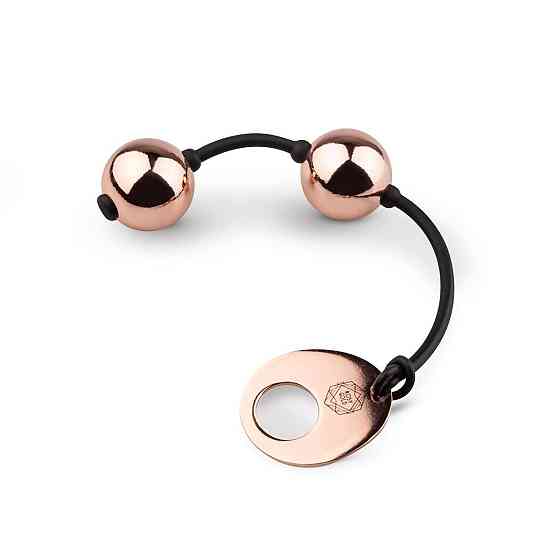 Металеві вагінальні кульки Rosy Gold - Nouveau Kegel Balls, маса 376 г, діаметр 2,8 см Sex Aura Київ