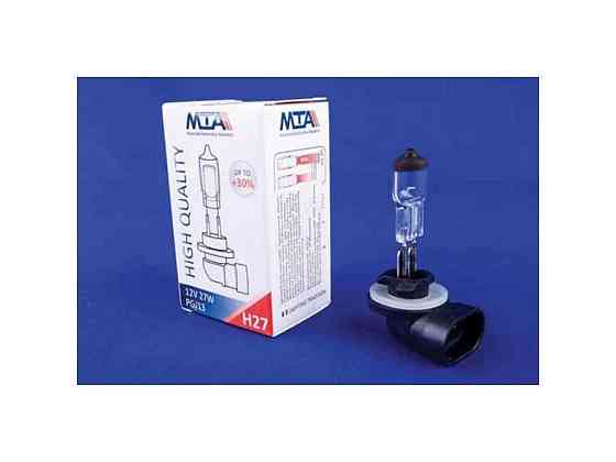 Автомобiльна лампа 12V H27 27W PGJ13 (картон) ТМ MTA Київ