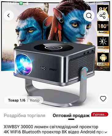 Проєктор Xiwbsy HORLAT Київ