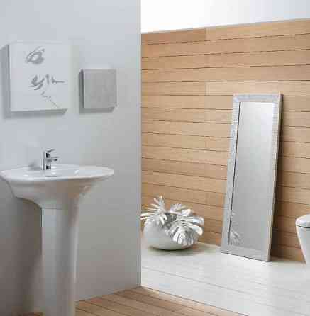 Раковина з ніжкою RAK Ceramics Venice 650x205x510 мм (RAK0039) Білий Вінниця