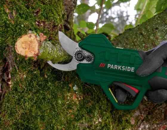 Акумуляторний секатор Parkside 20 В Без акумулятора та зарядного пристрою (PAAS 20-Li B1) Київ