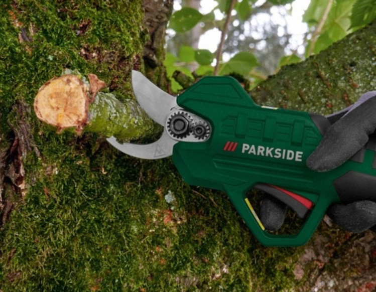 Акумуляторний секатор Parkside 20 В Без акумулятора та зарядного пристрою (PAAS 20-Li B1) Київ - фото 3
