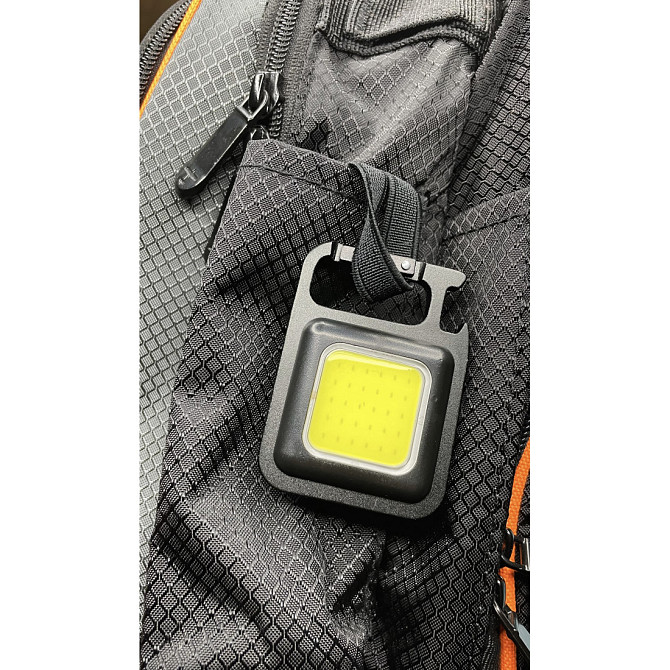 Світлодіодний ліхтарик-брелок на магніті ZTZ Keychain Light 1500LM Миколаїв - фото 6