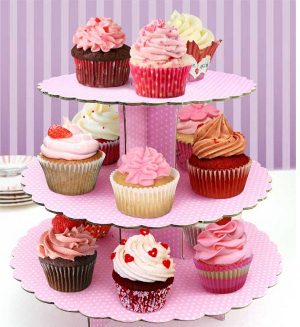 Підставка для тістечок, міні тортиків 3 яруси Вінниця - фото 1