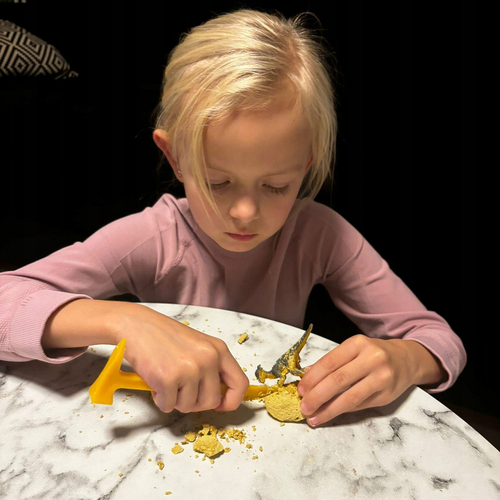 Детский набор из 12 яиц динозавров для раскопок с аксессуарами Kruzzel (24982) Нововолынск - изображение 9