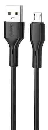 Кабель XO NB230 Rock Series USB-A to Micro - 1m (Black) (6974586) Киев
