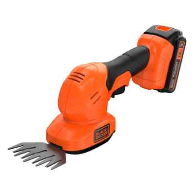 Кусторез Black&Decker 18 В, 2Ah, насадки- 20 см/8 мм, 10 см/18 мм, (BCSS18D1) Винница