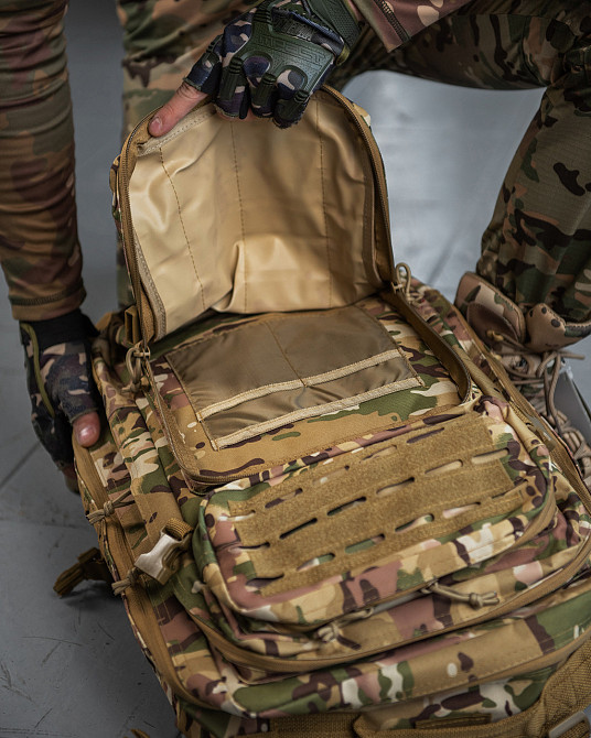 Рюкзак мультикам  кордура 45 литров крепкий Lazer Одесса - изображение 10