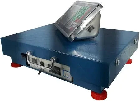 Бездротові платформні ваги Wimpex WX-250 до 250 кг з металевим блоком, акумулятором і памʼяттю цін Київ