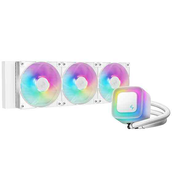 Система водяного охолодження DeepCool LE360 WH V2 (R-LE360-WHAMMN-G-2) ( Білий ) Харьков
