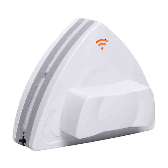 Магнітна щітка для миття вікон 3-8 мм двостороння з фіксацією та страхувальним шнуром HP-35015-24 Коломия