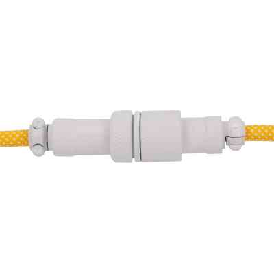 Дата кабель USB-C + USB A to USB-C 1.36m Coiled Aviator yellow Keychron (CAB16_KEYCHRON) Винница