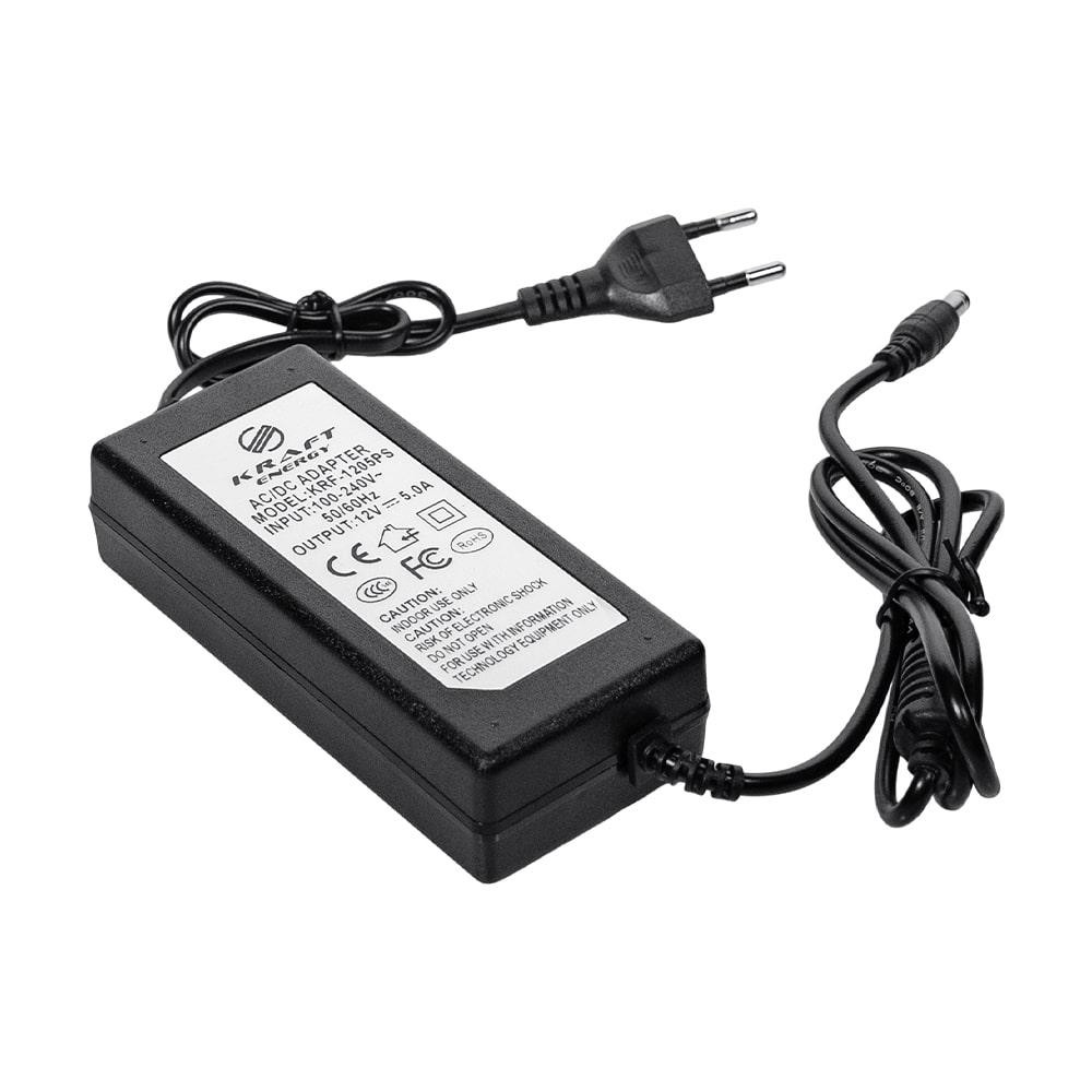 Блок живлення KRF-1205PS Kraft 12V/5A (43-00007) Киев - изображение 8