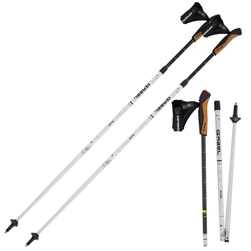 Палки для скандинавской ходьбы Gabel Nordic Revo Alu Carbon (7009351340000) Вінниця - фото 1