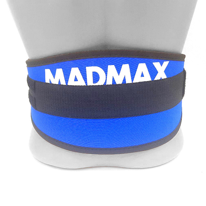 Пояс для важкої атлетики MadMax MFB-421 Simply the Best неопреновий Blue XXL Кам'янське - фото 8
