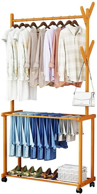 Стійка вішалка для одягу "Шумата 80" каррі Миколаїв - фото 1